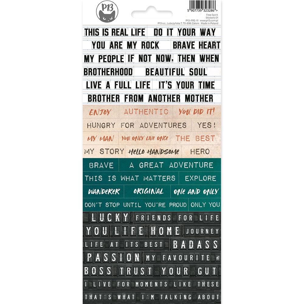 P13 - Free Spirit  - Stickers