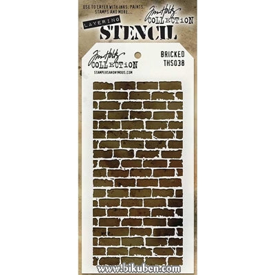 Tim Holtz - Stencil - Bricked