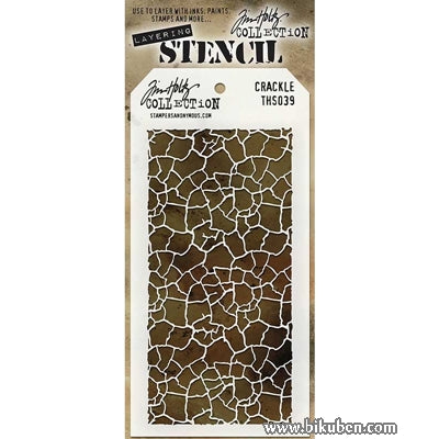 TIm Holtz - Stencil - Crackle