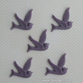 Maya Road  - Resin Charms - Soaring Bird - Lilac