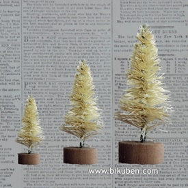 Maya Road - Bottle Brush Trees - White