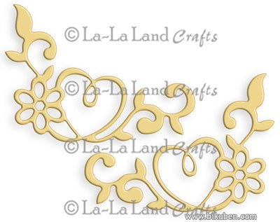 La La Land - Heart Scroll Corners Die