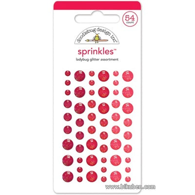 Doodlebug - Sprinkles - Glitter - Ladybug