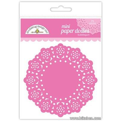 Doodlebug - Mini Paper Doilies - Bubblegum
