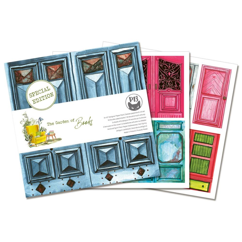 P13 - Garden of books -Special Edition - Paper Pad - 6 x 6"