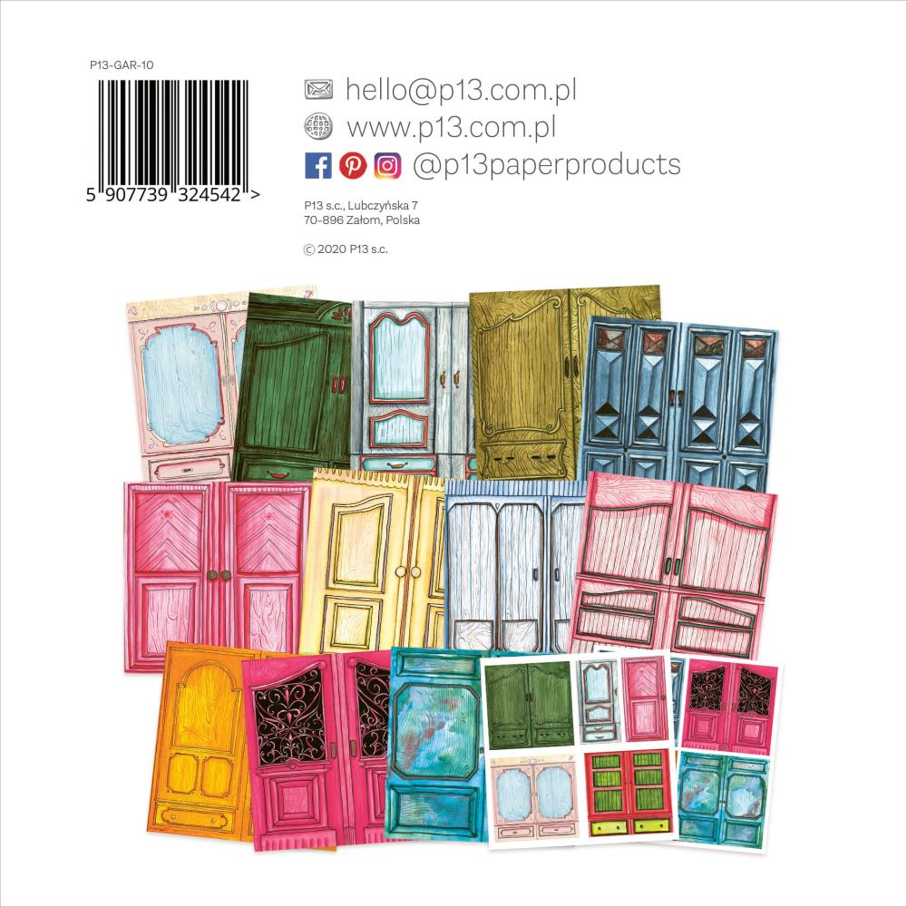 P13 - Garden of books  -Special Edition - Paper Pad -  6 x 6"