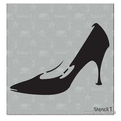 Stencil 1 - Stensil - Stiletto 6x6"