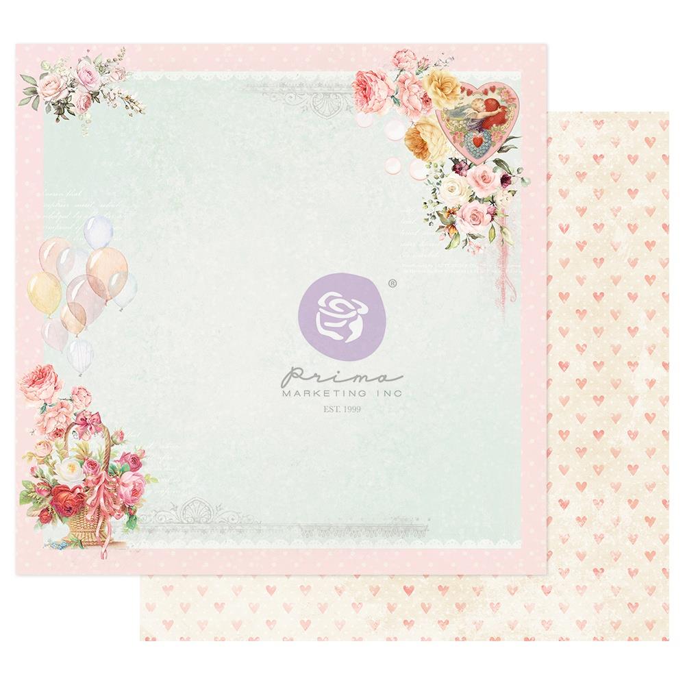 Prima - Magic Love - On a pink cloud - 12 x 12"