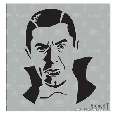 Stencil 1 - Stensil - Dracula  6x6"