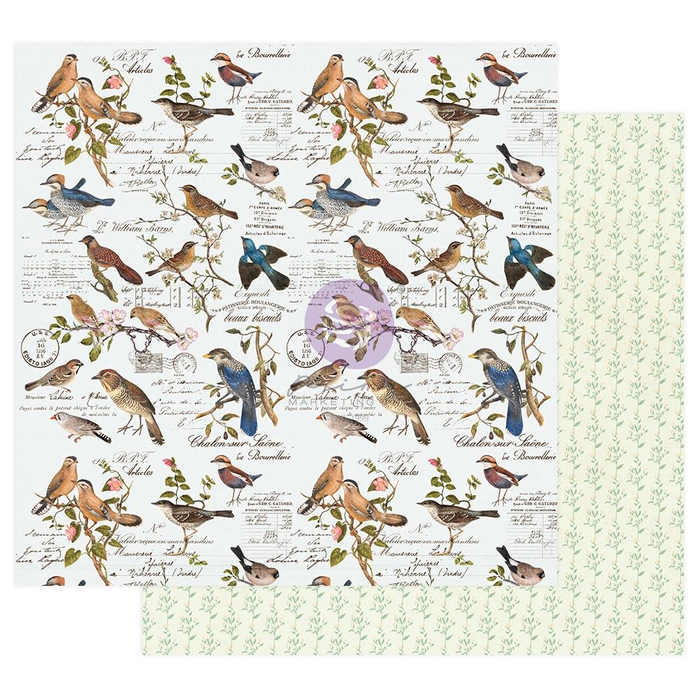 Prima - Nature Lover - Where the birds meet - 12 x 12"