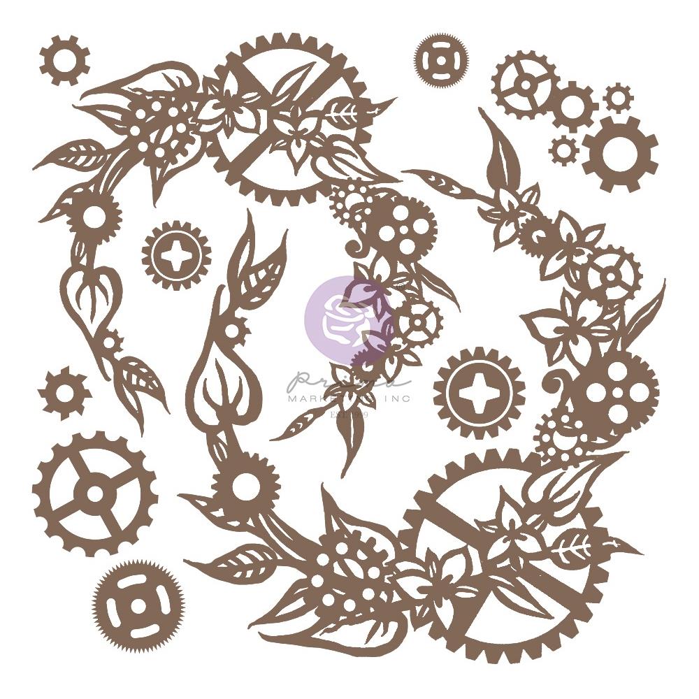 Prima -Finnabair Chipboard - Steampunk Wreath