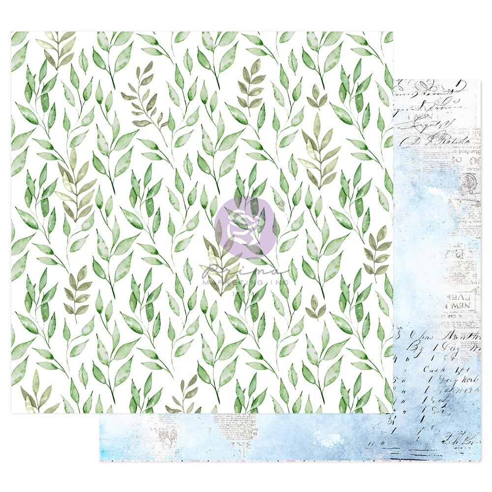 Prima - Watercolor Floral - Peaceful Bliss  - 12 x 12"
