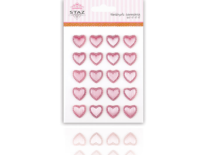 Staz - Blondehjerter - Gammelrosa