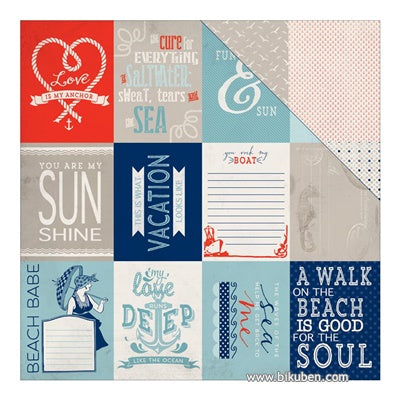 Authentique - Seaside - Enchancements 12x12"