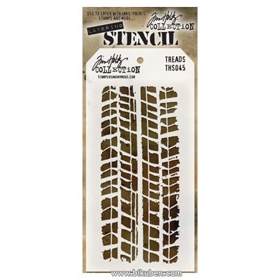 Tim Holtz - Stencil - Treads