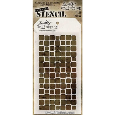 Tim Holtz - Stencil - Tiles