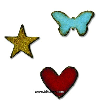 Sizzix - Tim Holtz Alterations - Movers & Shapers Dies - Tiny Shapes