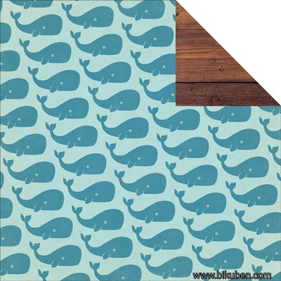 October Afternoon - Treasure Map - Moby Dick 12x12"