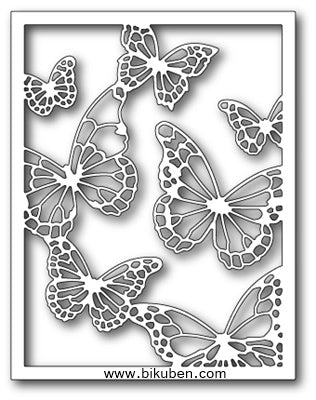 Memory Box - Floating Butterfly frame Die