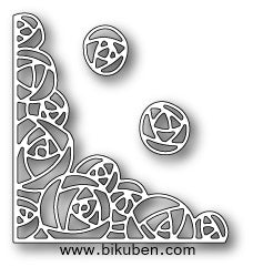 Poppystamps - Dies - Art Deco Roses