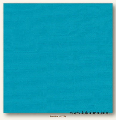 My Colors Cardstock - Canvas - Poolside 12x12"