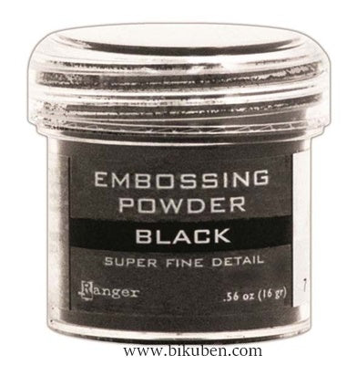 Ranger: Embossing Powder - Super Fine - BLACK