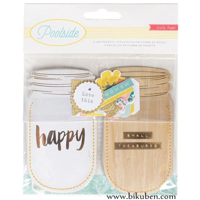 Crate Paper - Poolside - Jar shapes