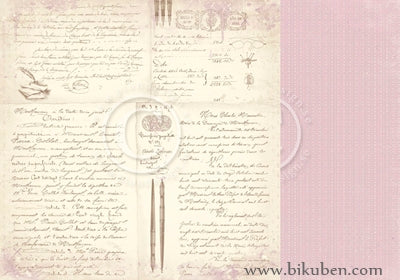 Pion Design - Linneaus Botanical Journal - Writings 12x12"