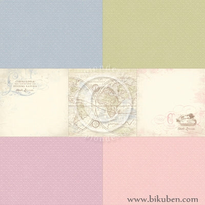 Pion Design - Memory Notes - Linnaeus Botanical Journal III 12x12"