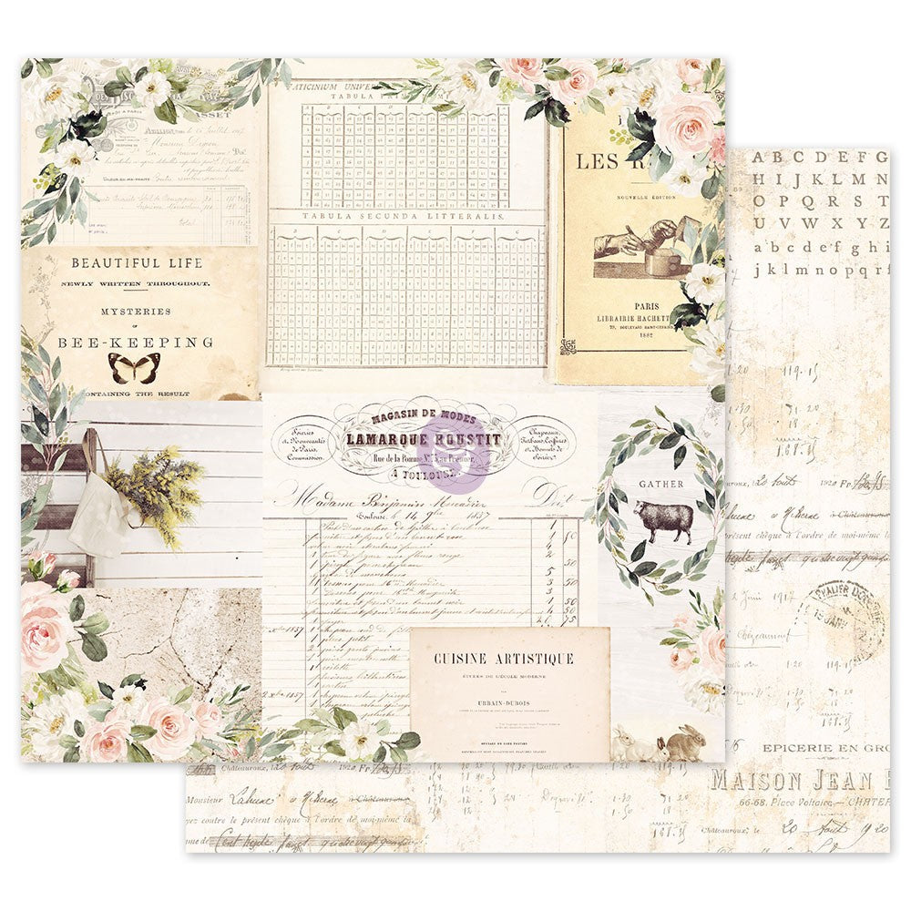 Prima - Spring Farmhouse - Gather  -   12 x 12"