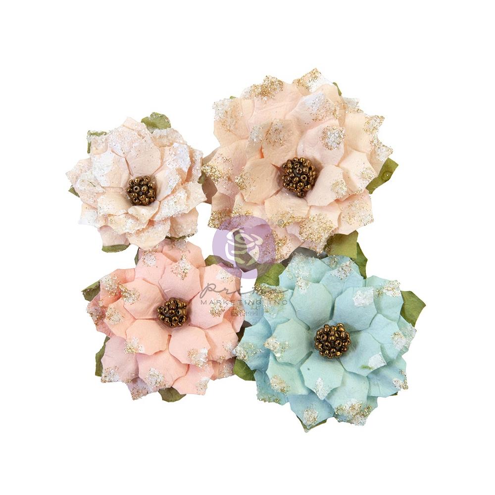 Prima - Christmas Sparkle - Flowers - Sparkly Jolly