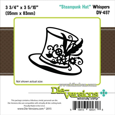 Die-Versions -Steampunk Hat Die