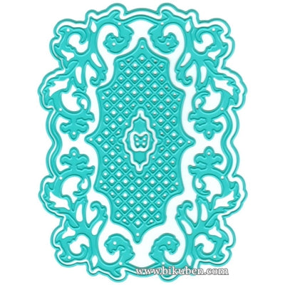 Nellie Snellen - Vintasia Dies - Oval with Grid