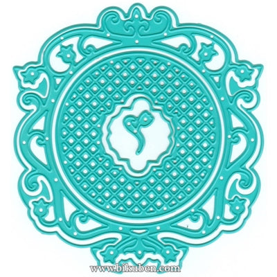 Nellie Snellen - Vintasia Dies - Round with Grid