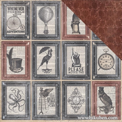 BoBunny - Penny Emporium - Bazaar 12x12"