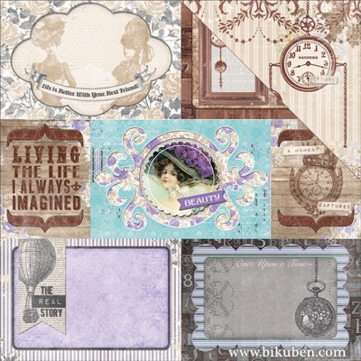 BoBunny - Penny Emporium - Captured 12x12"