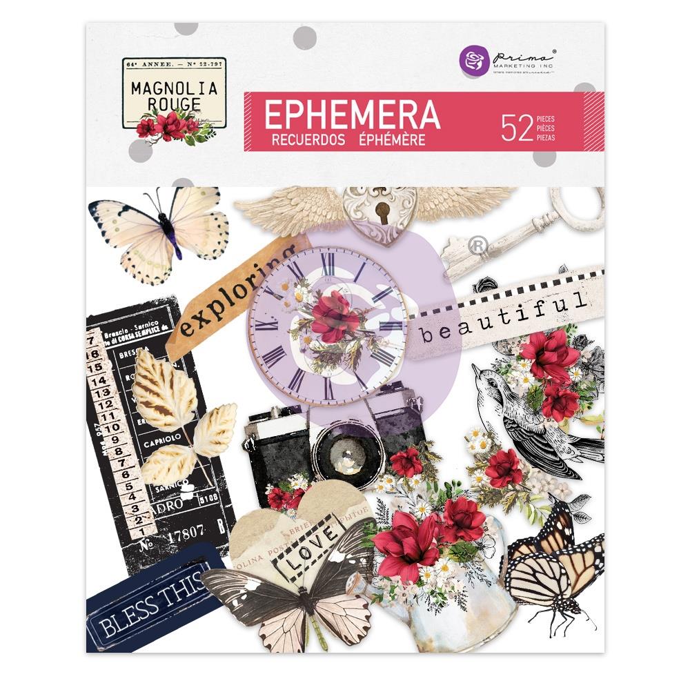 Prima - Magnolia Rouge - Ephemera Icons