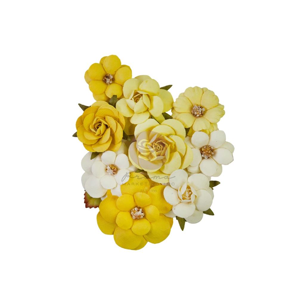 Prima - Majestic / In Full Bloom - Paper Flowers - Bright Lights
