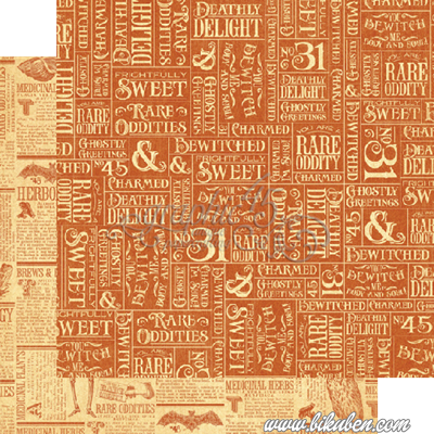 Graphic45 - Rare Oddities - Frightfully Sweet 12x12"