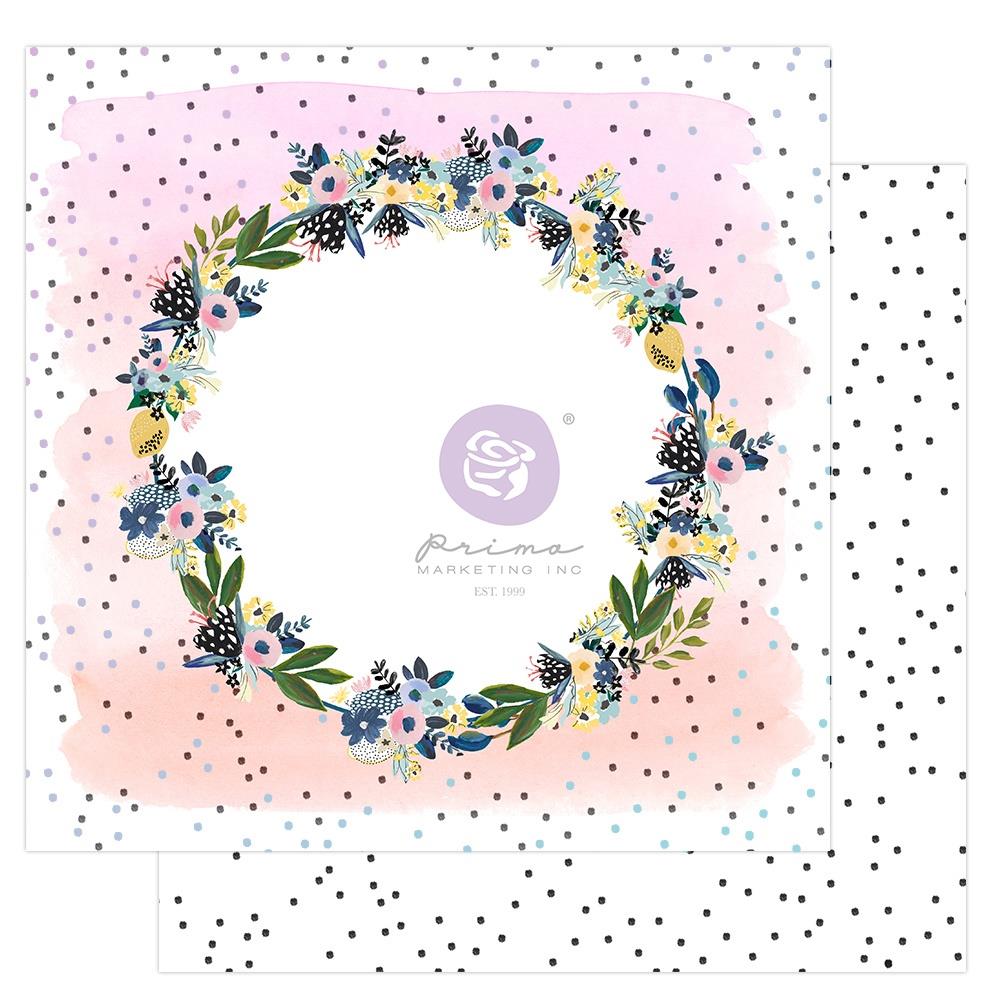 Prima - Spring Abstract - Paper Pad  - 12 x 12"