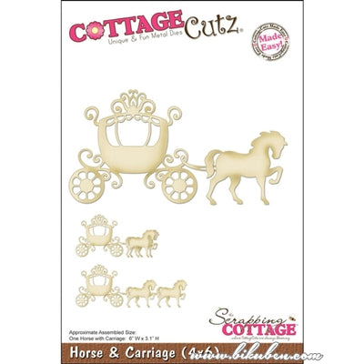 CottageCutz - Horse and Carrige Dies