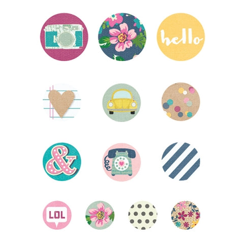 Simple Stories - So Fancy - Self-Adhesive Bradz