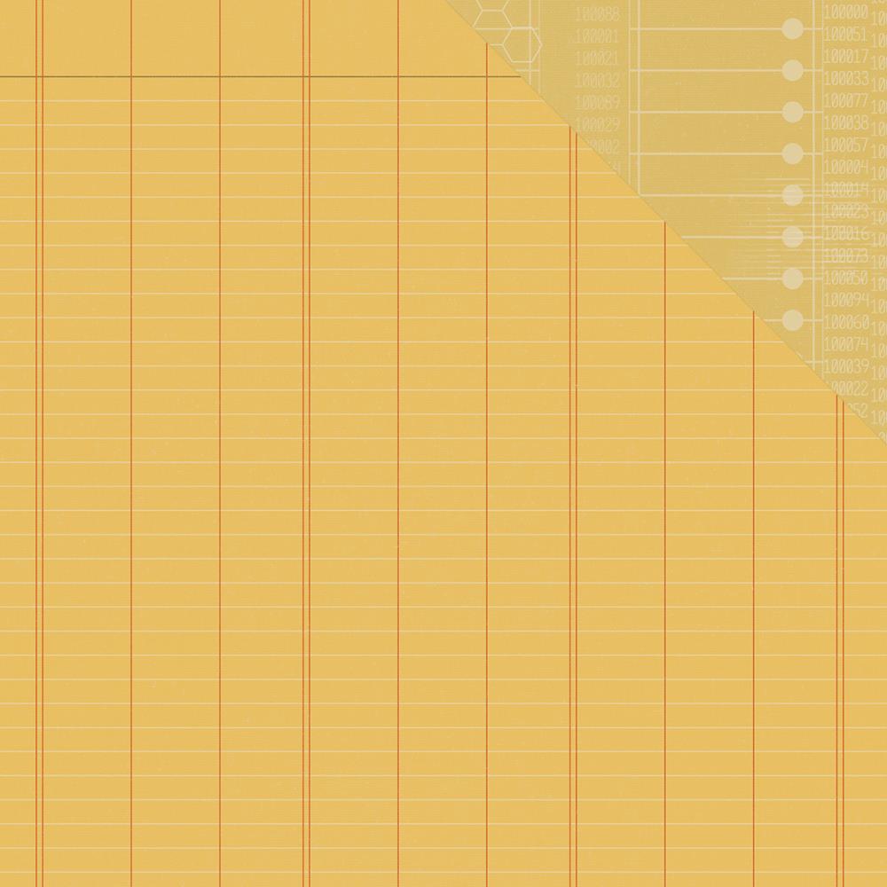 Simple Stories - So Rad - Yellow Ledger/Code