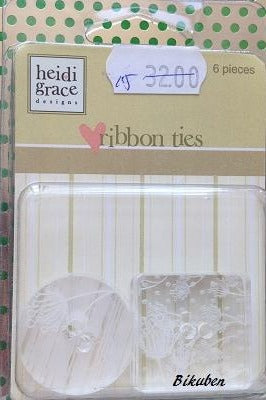 Heidi Grace: Acrylic Ribbon Ties - Meadow