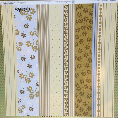 Heidi Grace: Woodland decor stripe 12x12"