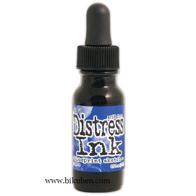 Tim Holtz: Distress Re-Inker - July - Blueprint Sketch