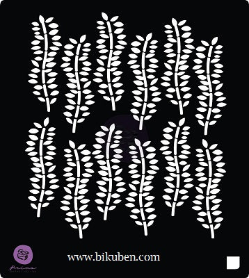 Prima: Stencil - Shell Ginger - 6x6"