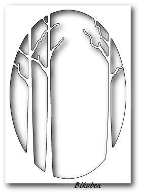 Memory Box: Woodland Oval