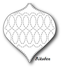 Memory Box: Stitched Chesterfield Ornament