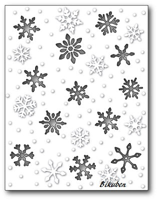 Memory Box: Snowy Scene